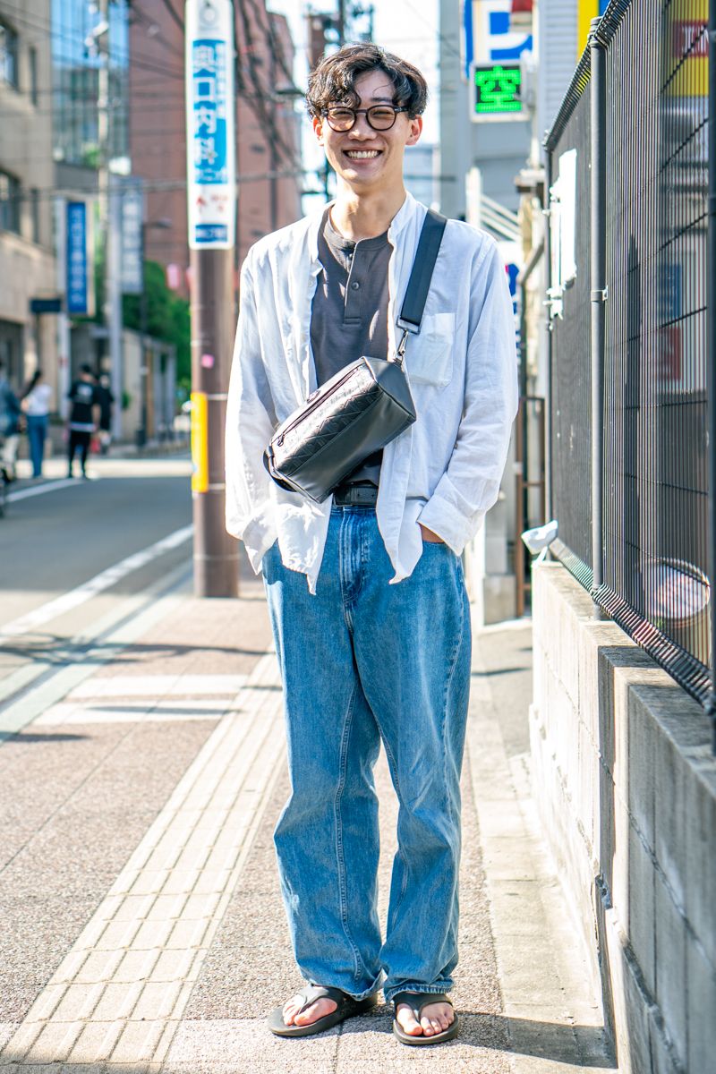 ユニクロのシャツコーディネート | 250823-1547-39 甲田達也