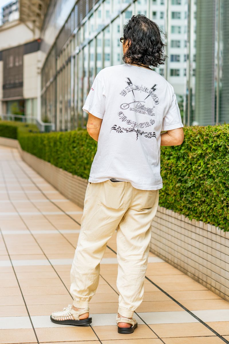 ワイルドロードチョッパーズのカットソーコーディネート | 250828-0011-00 阿部聡次 2枚目の写真