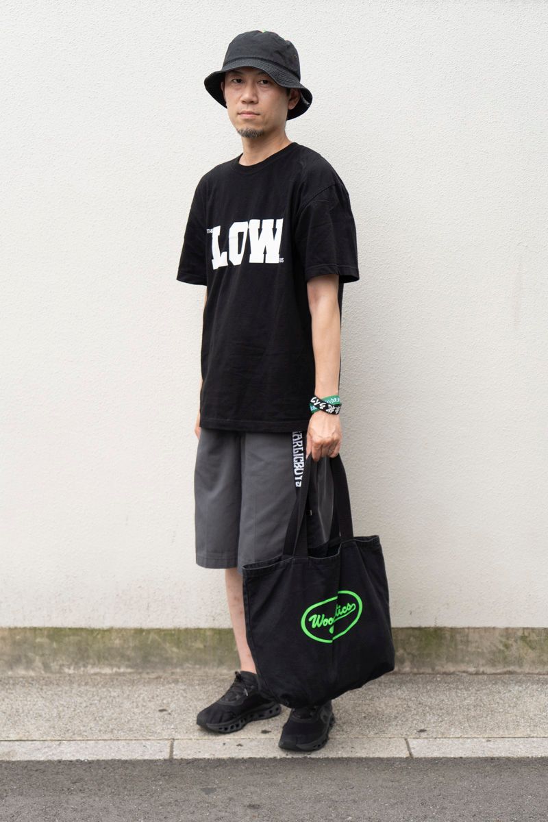 ノーブランドのTシャツコーディネート | 250828-0124-31 永島浩平